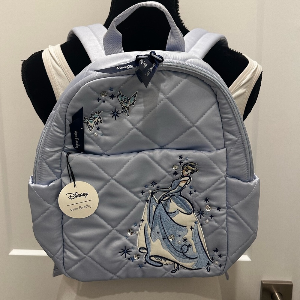 Vera Bradley Limited Edition Disney’s Cinderella Small Backpack NWT